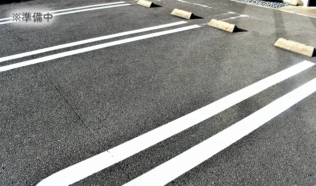 正面駐車場