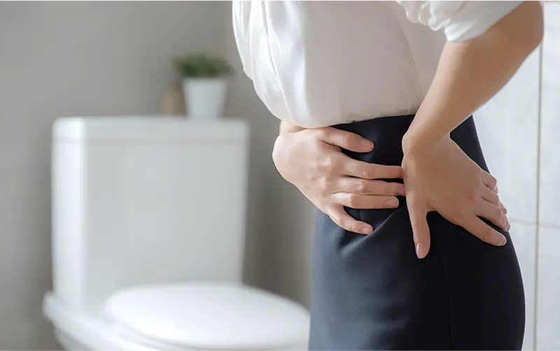 腸の症状（便秘・下痢・お腹の張り）